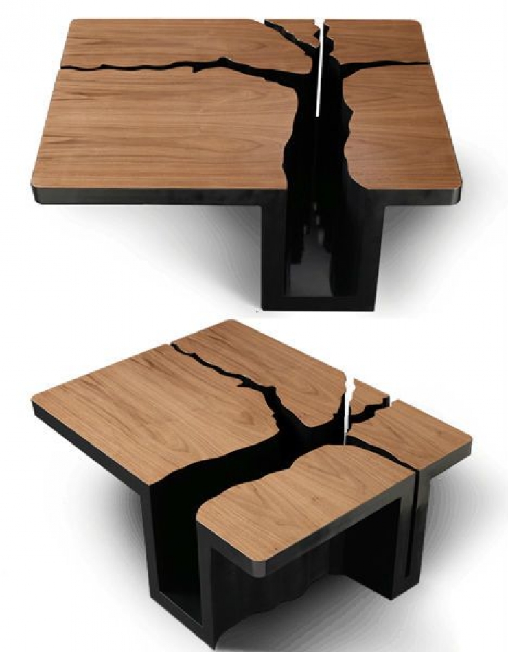Amazing table. Креативные столики. Креативный стол. Креативные столы из дерева. Креативная мебель из дерева и металла.