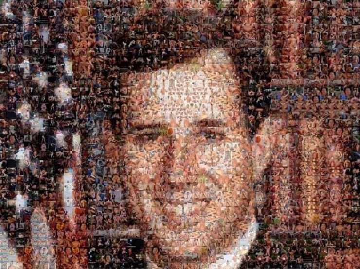 Illustration de l'article : 26 portraits réalisés avec des objets du quotidien