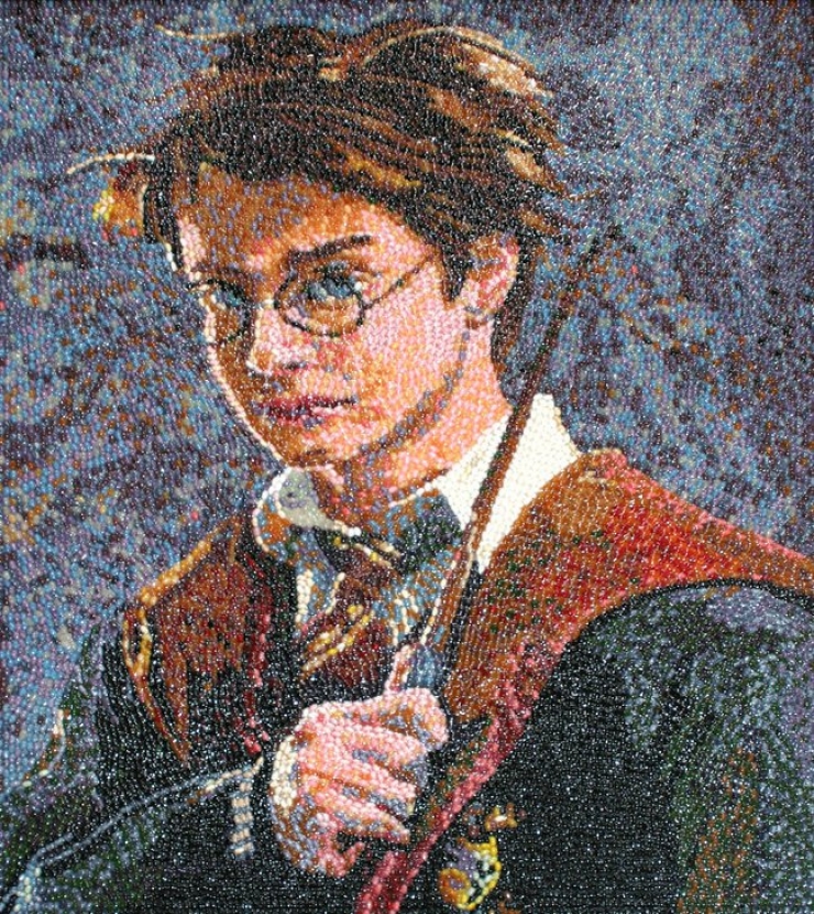 Illustration de l'article : 26 portraits réalisés avec des objets du quotidien