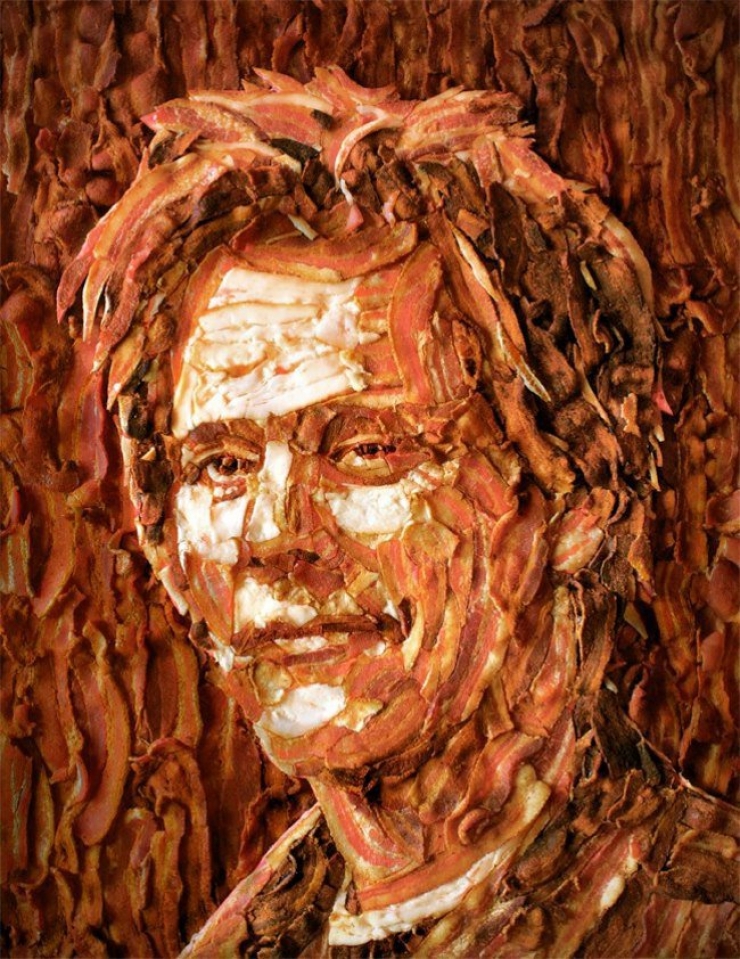 Illustration de l'article : 26 portraits réalisés avec des objets du quotidien