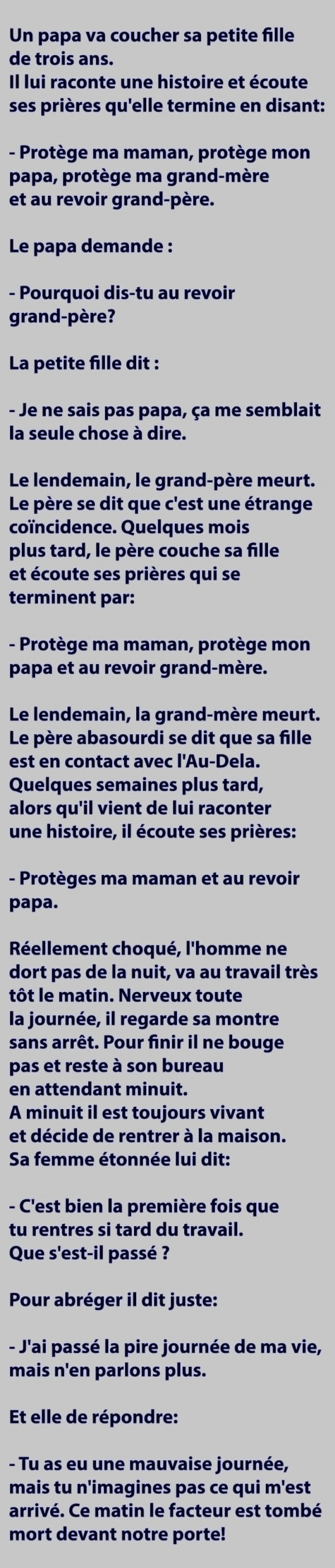 Illustration de l'article : Un papa va coucher sa petite fille de trois ans...