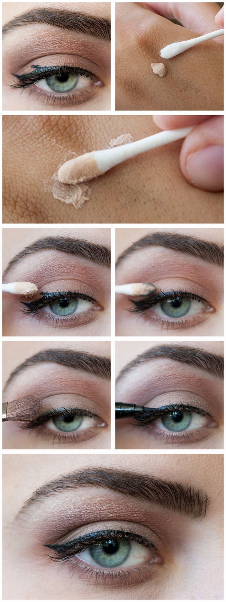 Illustration de l'article : 6 astuces pratiques pour celles qui ont du mal à appliquer leur trait d'Eye-liner...