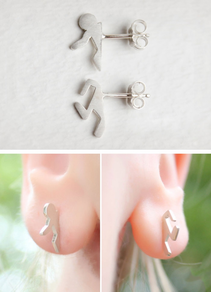 Illustration de l'article : 14 boucles d'oreilles originales qui devraient plaire aux geekettes