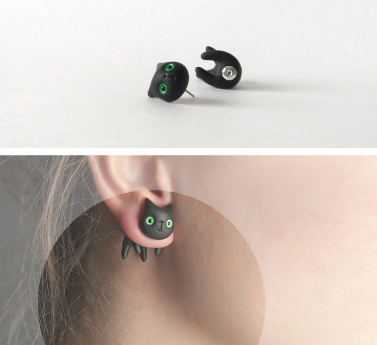 Illustration de l'article : 14 boucles d'oreilles originales qui devraient plaire aux geekettes