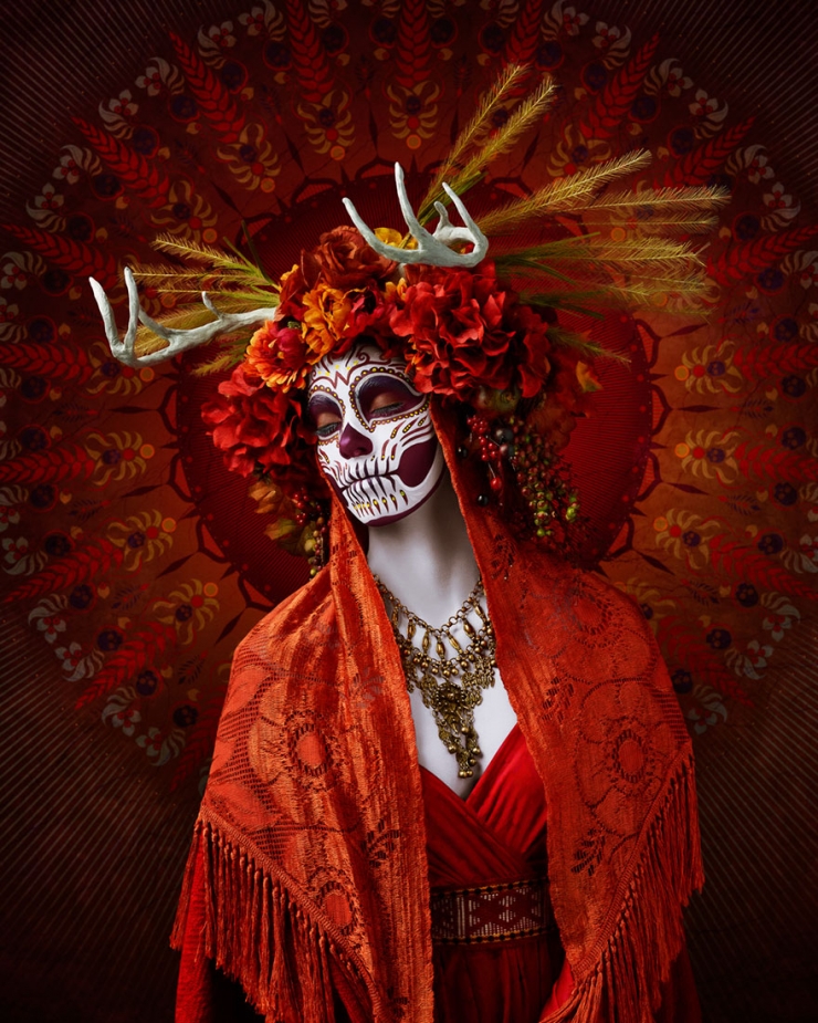 Illustration de l'article : Ces photos de "reines de la mort" mexicaines sont d'une incroyable beaut&eacute;