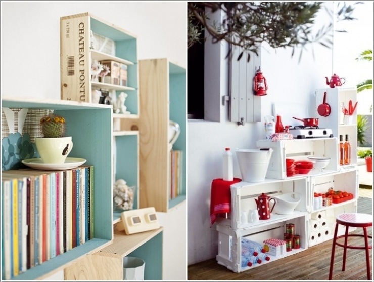 Illustration de l'article : R&eacute;cup&eacute;ration et recyclage &agrave; base de cagettes de fruits ou de vieilles caisses, vous allez adorer !