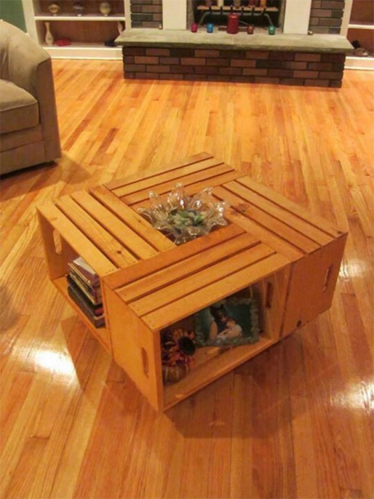 Illustration de l'article : R&eacute;cup&eacute;ration et recyclage &agrave; base de cagettes de fruits ou de vieilles caisses, vous allez adorer !