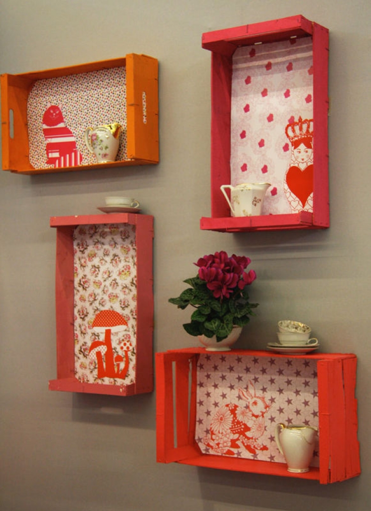 Illustration de l'article : R&eacute;cup&eacute;ration et recyclage &agrave; base de cagettes de fruits ou de vieilles caisses, vous allez adorer !