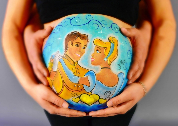 Illustration de l'article : 15 des plus belles r&eacute;alisations de Belly Painting par Steph Aux Mains D'Argent...