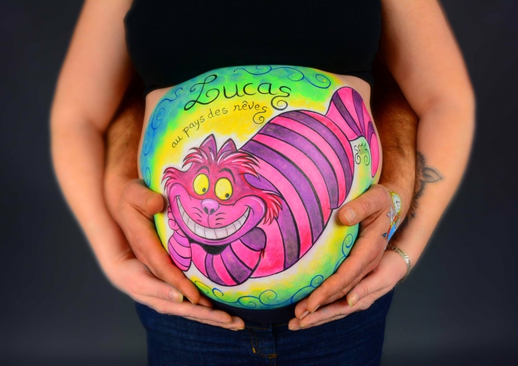 Illustration de l'article : 15 des plus belles r&eacute;alisations de Belly Painting par Steph Aux Mains D'Argent...