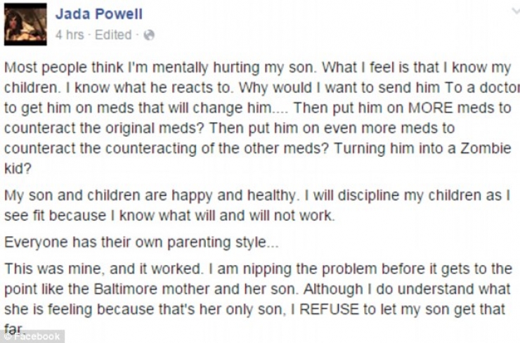 Illustration de l'article : La correction d'une maman envers son fils qui fout le bordel en classe ! Je pense qu'il ne recommencera plus...