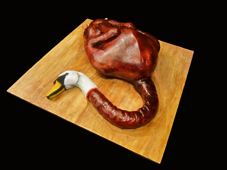 Illustration de l'article : Frissons (et r&eacute;gal) garantis avec les g&acirc;teaux morbides d'Annabel de Vetten