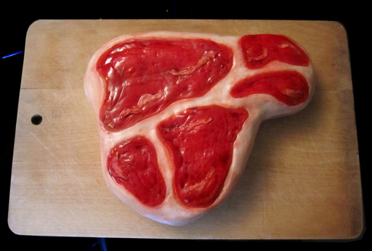 Illustration de l'article : Frissons (et r&eacute;gal) garantis avec les g&acirc;teaux morbides d'Annabel de Vetten