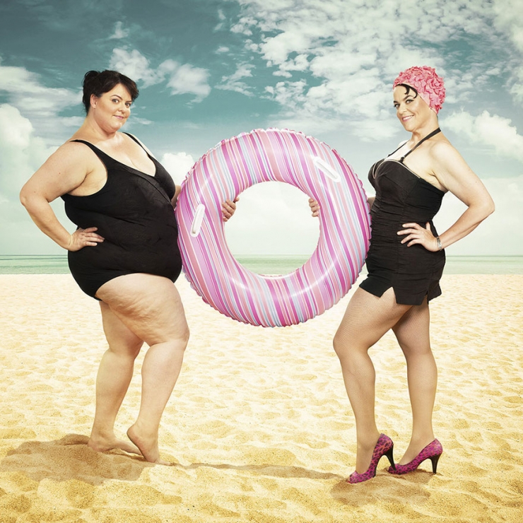 Illustration de l'article : L'ancienne et la nouvelle Beth Berd face &agrave; face dans une amusante s&eacute;rie de photos (10 photos)