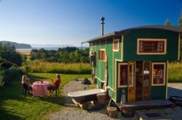 Illustration de l'article : 80 photos pour vous faire apprécier les Housetrucks, ces petites maisons mobiles sur roues...