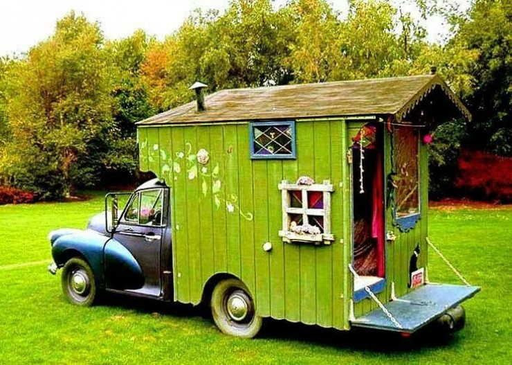 Illustration de l'article : 80 photos pour vous faire apprécier les Housetrucks, ces petites maisons mobiles sur roues...