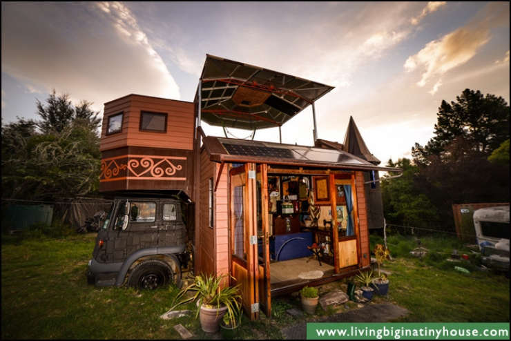 Illustration de l'article : 80 photos pour vous faire apprécier les Housetrucks, ces petites maisons mobiles sur roues...