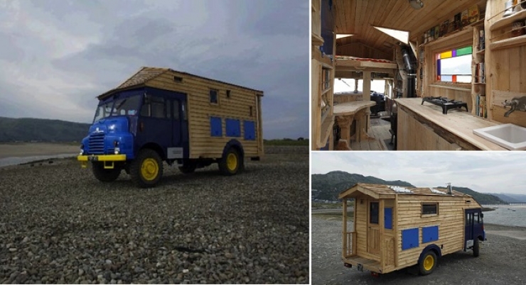 Illustration de l'article : 80 photos pour vous faire apprécier les Housetrucks, ces petites maisons mobiles sur roues...