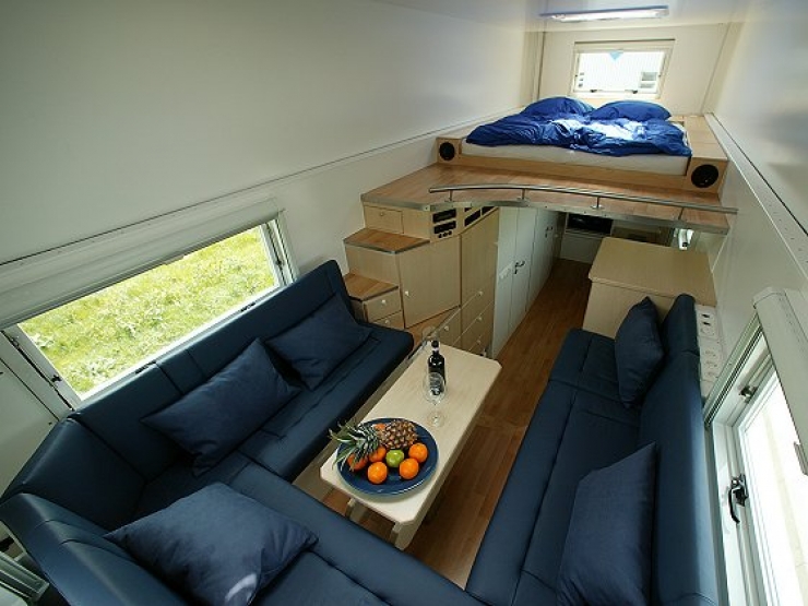 Illustration de l'article : 80 photos pour vous faire apprécier les Housetrucks, ces petites maisons mobiles sur roues...