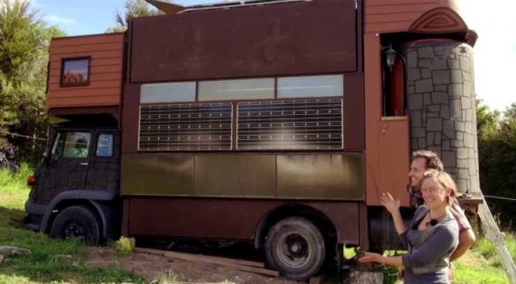 Illustration de l'article : 80 photos pour vous faire apprécier les Housetrucks, ces petites maisons mobiles sur roues...