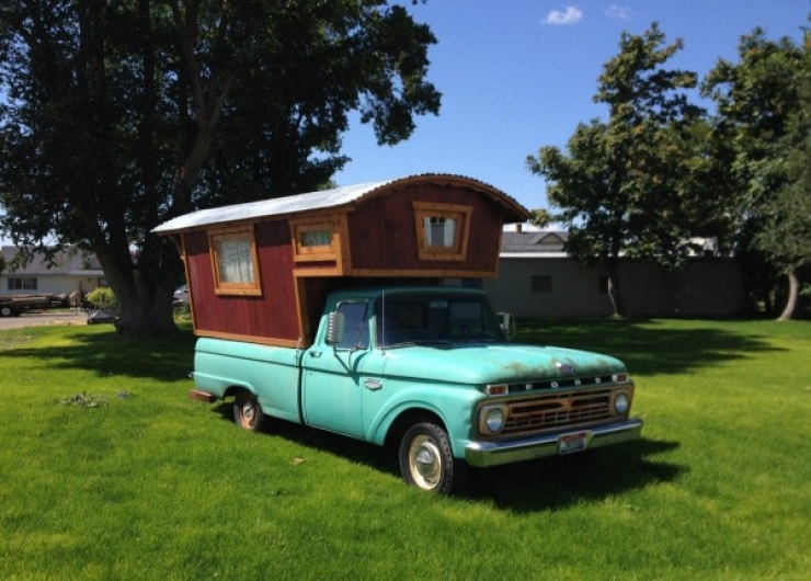 Illustration de l'article : 80 photos pour vous faire apprécier les Housetrucks, ces petites maisons mobiles sur roues...