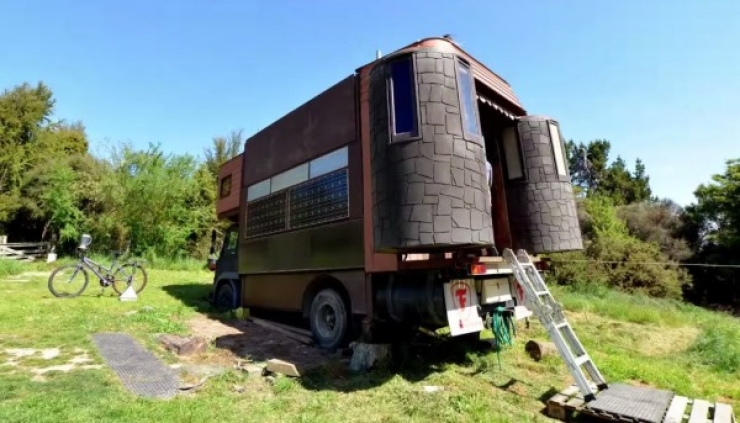 Illustration de l'article : 80 photos pour vous faire apprécier les Housetrucks, ces petites maisons mobiles sur roues...