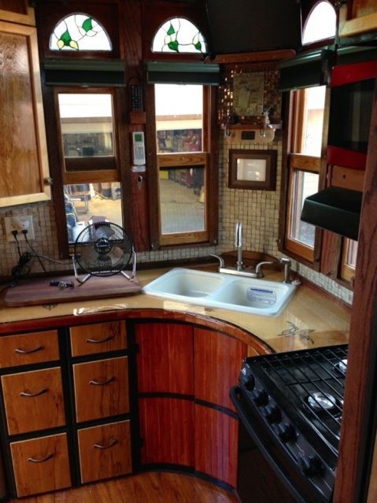 Illustration de l'article : 80 photos pour vous faire apprécier les Housetrucks, ces petites maisons mobiles sur roues...