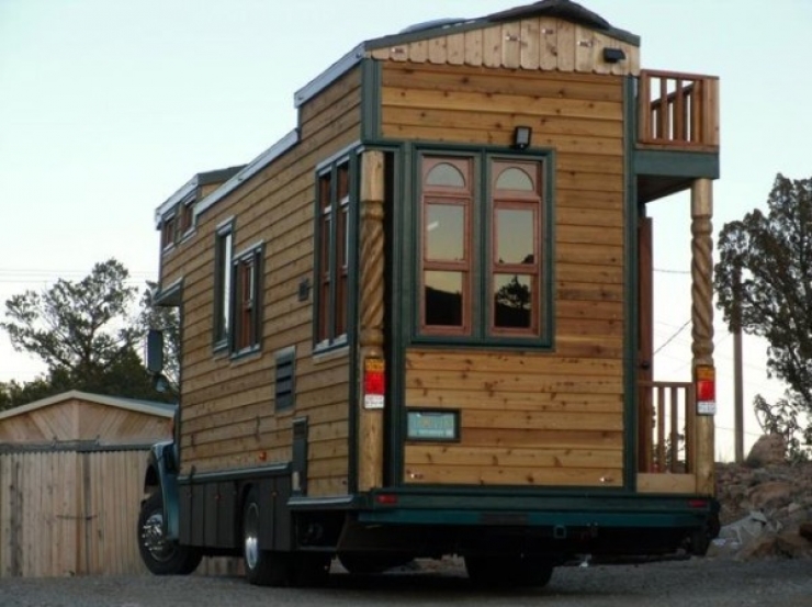 Illustration de l'article : 80 photos pour vous faire apprécier les Housetrucks, ces petites maisons mobiles sur roues...