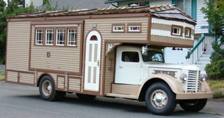 Illustration de l'article : 80 photos pour vous faire apprécier les Housetrucks, ces petites maisons mobiles sur roues...