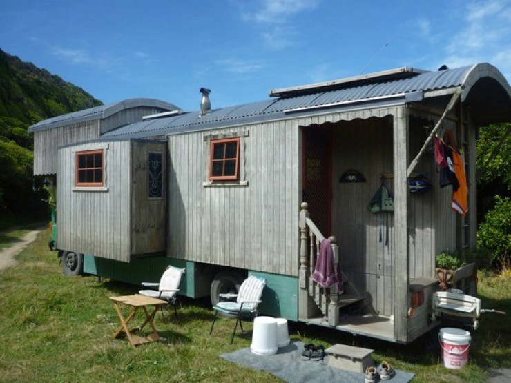 Illustration de l'article : 80 photos pour vous faire apprécier les Housetrucks, ces petites maisons mobiles sur roues...