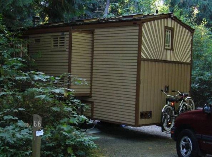 Illustration de l'article : 80 photos pour vous faire apprécier les Housetrucks, ces petites maisons mobiles sur roues...