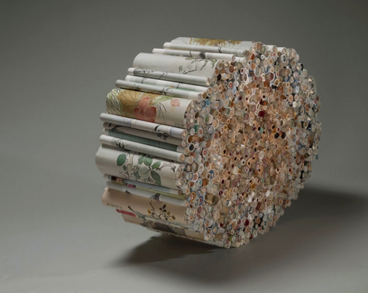 Illustration de l'article : Ses sculptures, Jacqueline Rush Lee les r&eacute;alise en transformant de vieux livres (15 photos)