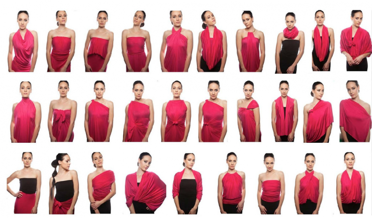 Illustration de l'article : 30 looks différents à partir du même accessoire... Ca devrait vous plaire !