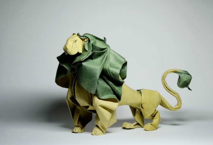 Illustration de l'article : Origami avec la technique du pliage humide par Ho&agrave;ng Ti?n Quy?t (7 photos)