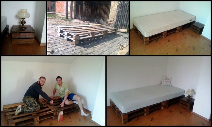 Illustration de l'article : Nouvelle s&eacute;rie de 53 r&eacute;alisations &agrave; base de palettes pour embellir vos chambres...