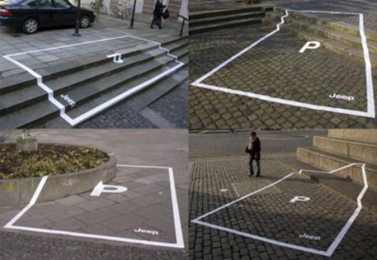 Illustration de l'article : Ils &eacute;l&egrave;vent le marketing de rue &agrave; un tout autre niveau (17 photos)