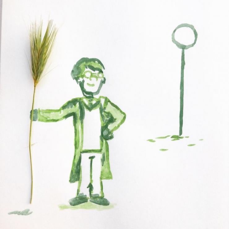 Illustration de l'article : 15 nouvelles illustrations réalisées à partir d'objets divers, par Kristián Mensa