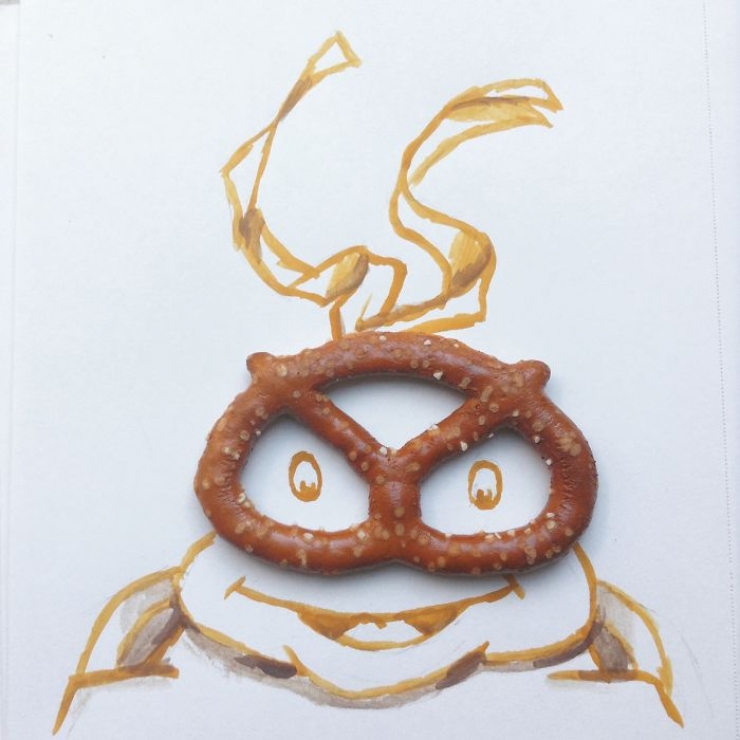 Illustration de l'article : 15 nouvelles illustrations réalisées à partir d'objets divers, par Kristián Mensa