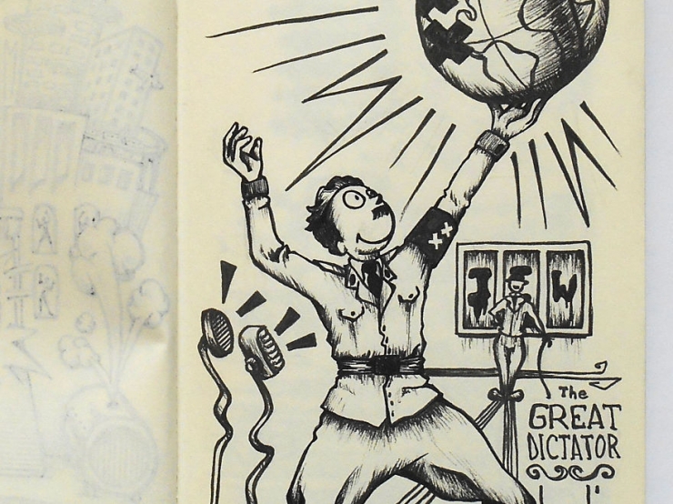 Illustration de l'article : Chaque jour, cet artiste breton dessine une sc&egrave;ne tir&eacute;e d'un grand classique du cin&eacute;ma (13 photos)