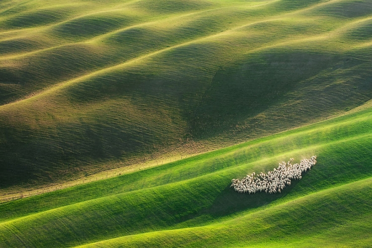 Illustration de l'article : La Toscane comme vous ne l'aviez jamais vue, par le photographe polonais Marcin Sobas