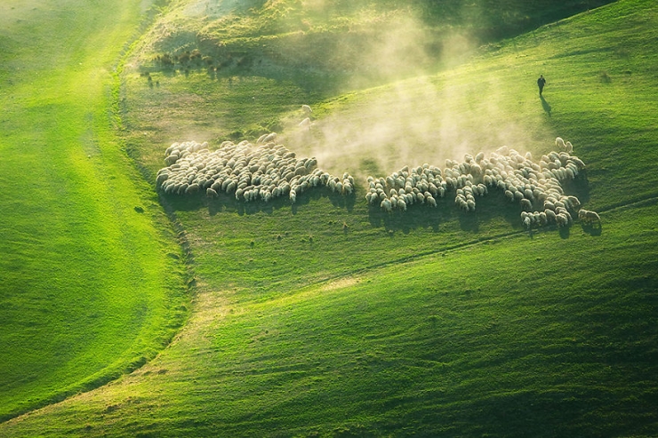 Illustration de l'article : La Toscane comme vous ne l'aviez jamais vue, par le photographe polonais Marcin Sobas