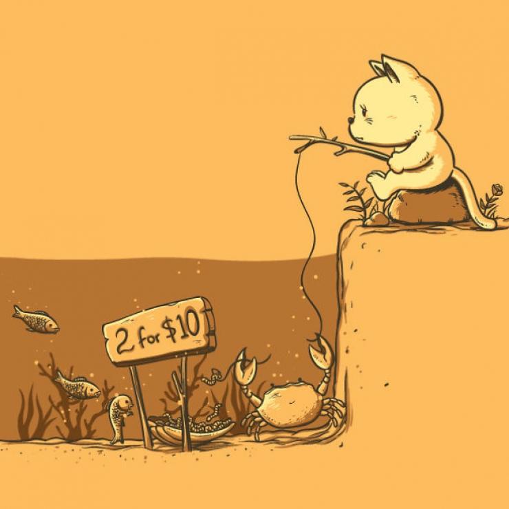 Illustration de l'article : La vie secr&egrave;te des chats d'apr&egrave;s Flyingmouse365