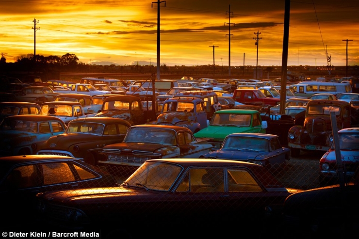 Illustration de l'article : Les cimeti&egrave;res automobiles photographi&eacute;s par Dieter Klein ! Des clich&eacute;s impressionnants !