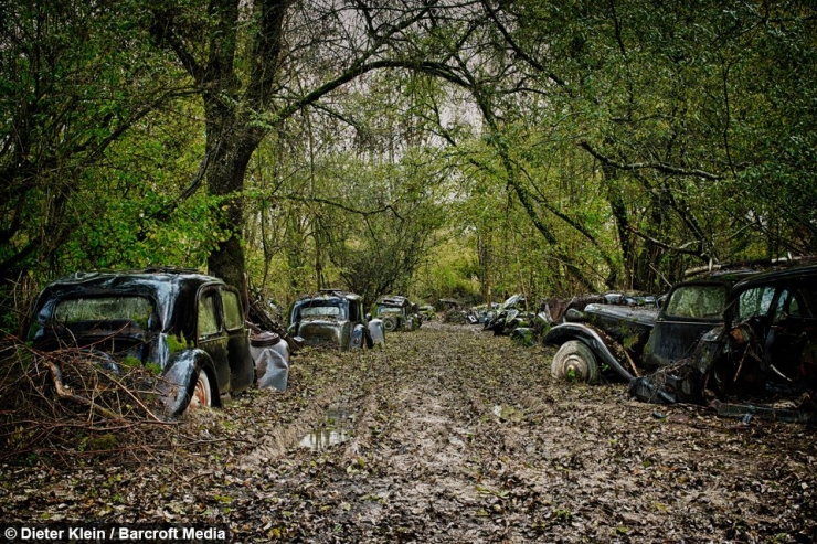 Illustration de l'article : Les cimeti&egrave;res automobiles photographi&eacute;s par Dieter Klein ! Des clich&eacute;s impressionnants !