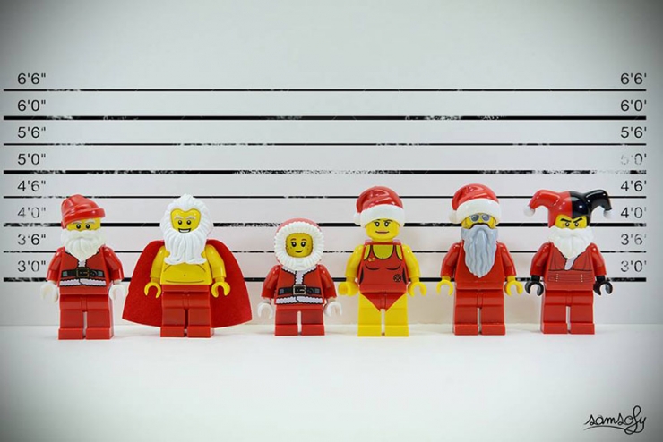 Illustration de l'article : 16 sc&egrave;nes miniatures amusantes avec des figurines Lego, sign&eacute;es Samsofy