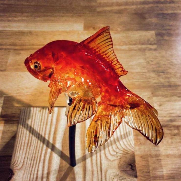 Illustration de l'article : Amezaiku, ou l&rsquo;art de faire des sucettes de formes animales et d'un r&eacute;alisme incroyable !