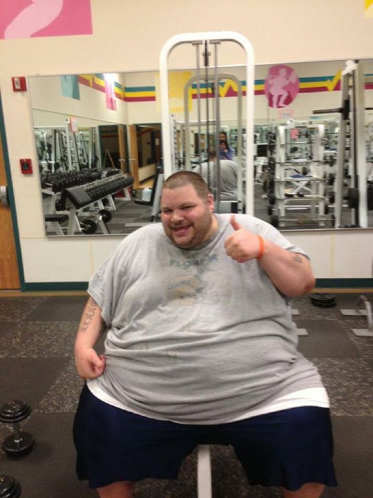 Illustration de l'article : En danger de mort, il perd 180kg en 2ans gr&acirc;ce &agrave; Taylor Swift ! Un joli combat...