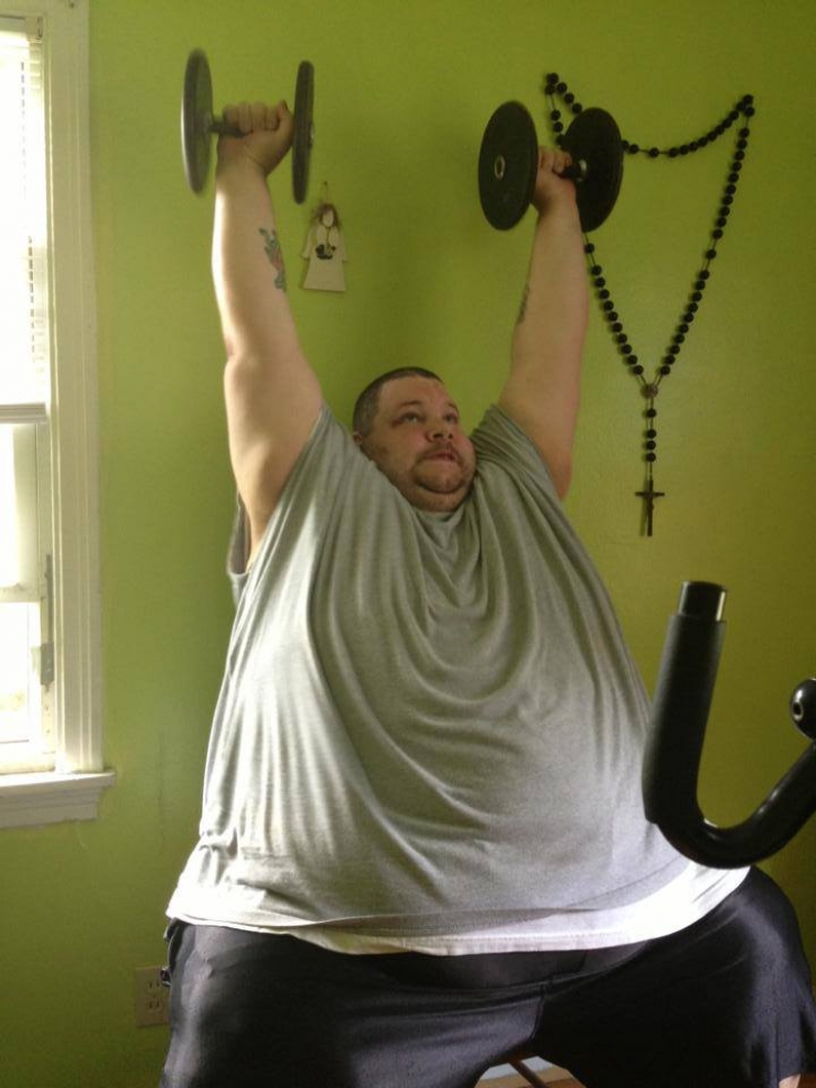 Illustration de l'article : En danger de mort, il perd 180kg en 2ans gr&acirc;ce &agrave; Taylor Swift ! Un joli combat...