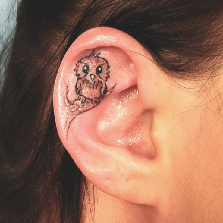 Illustration de l'article : 24 tatouages d'oreilles cr&eacute;atifs et originaux pour votre inspiration !