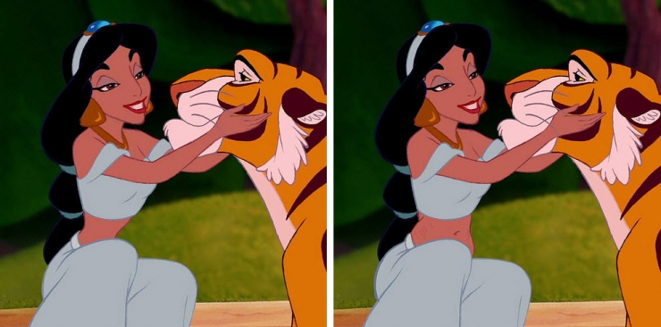 Illustration de l'article : 5 princesses Disney en versions "Mom Bod"